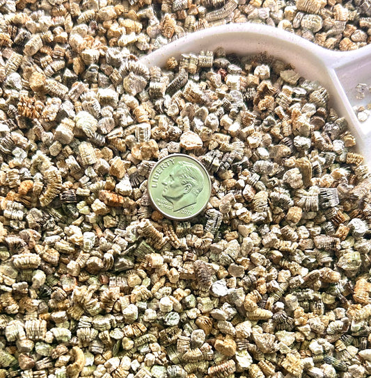 Vermiculite sold by the quart